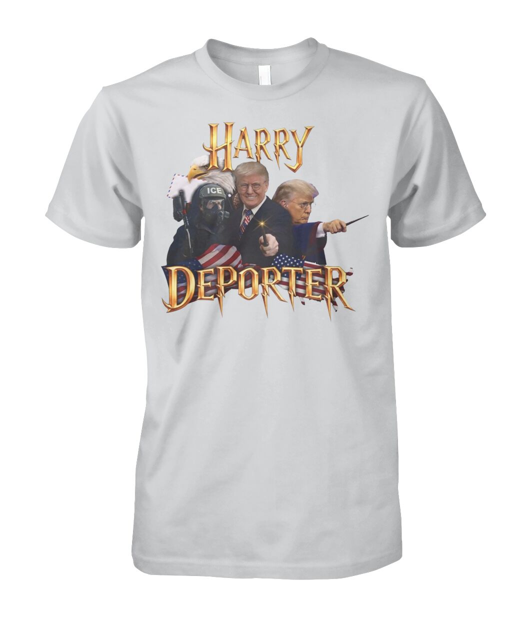 Donald Trump Harry Deporter Shirt - Viral Donald Trump Harry Potter Parody Shirt