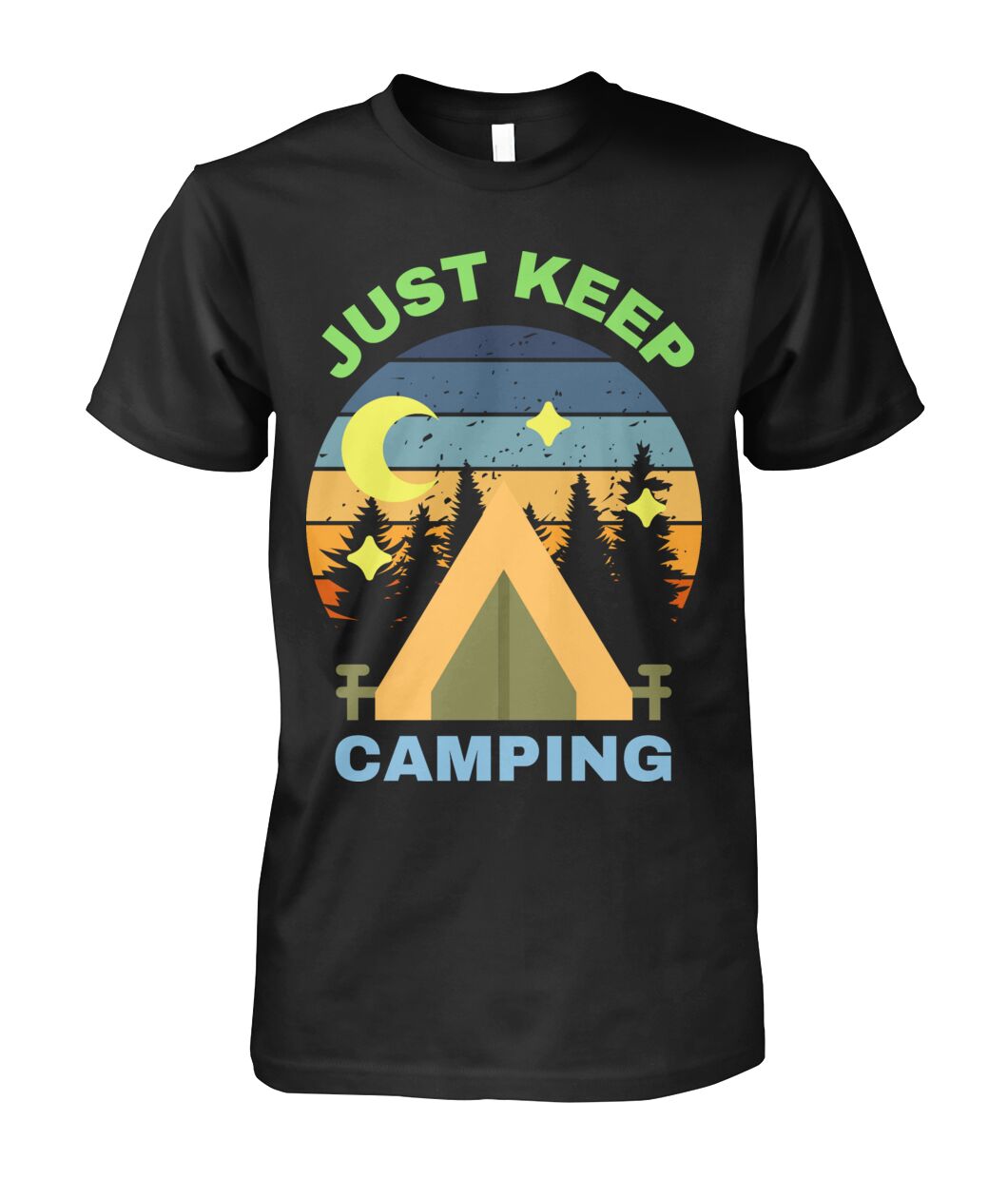 Just Keep Camping Viralstyle