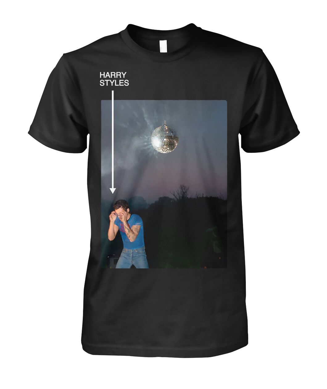 Kiss All The Time Disco Occasionally Shirt - Official Harry Styles HS4 Album Tee