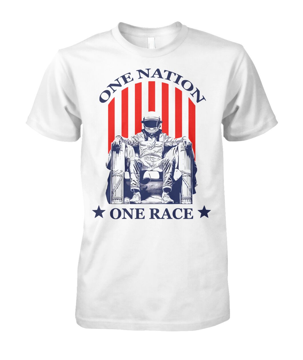 one nation one race shirt