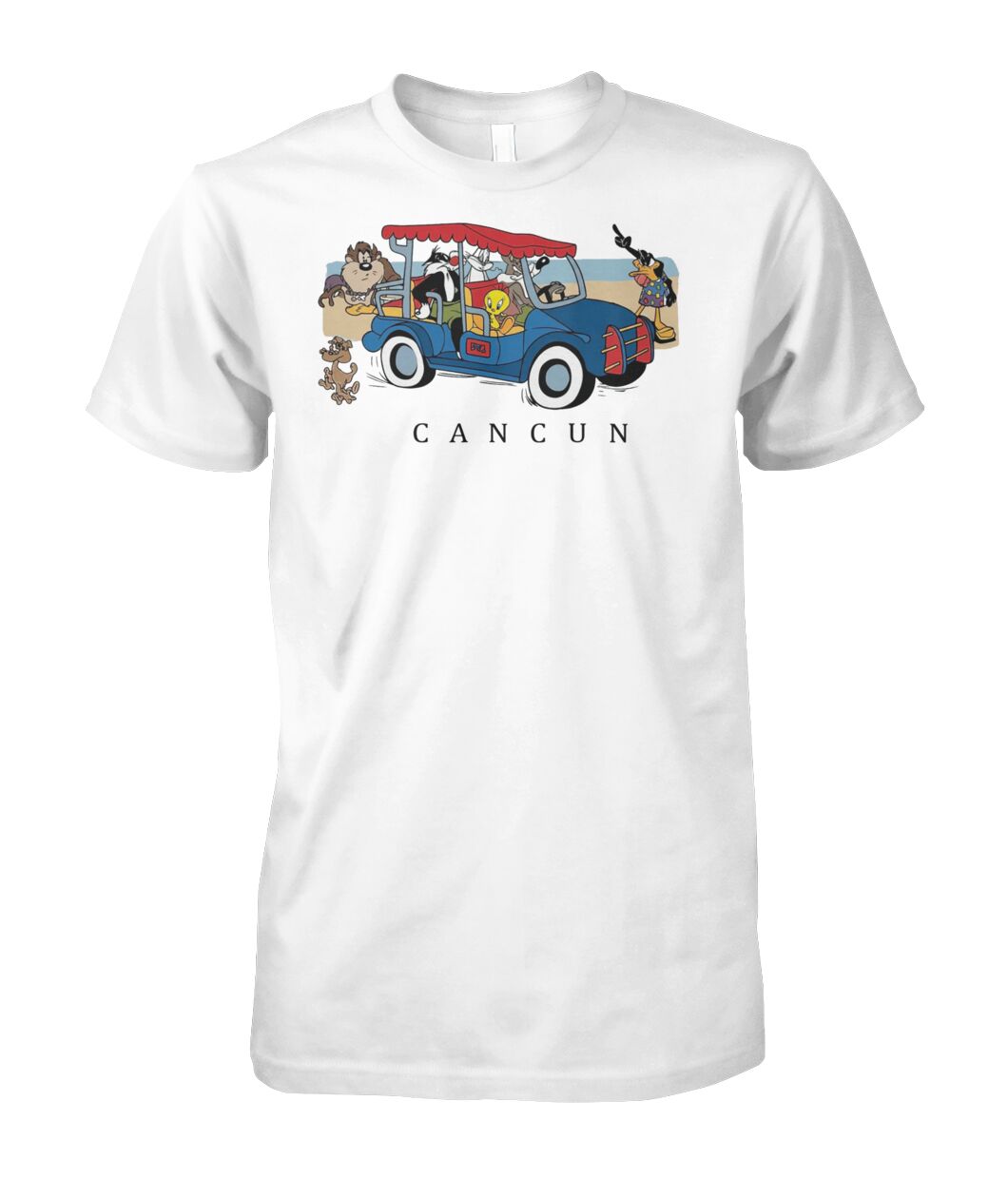 Harry Styles Looney Tunes Cancun Golf Cart Shirt