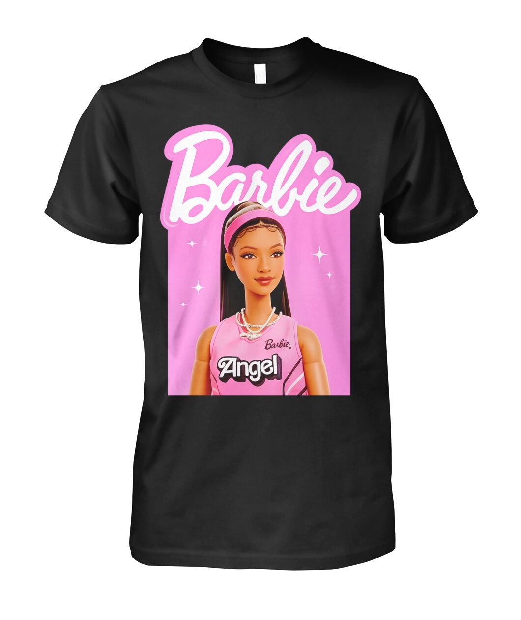 Karl Smesko Angel Reese Barbie t shirt