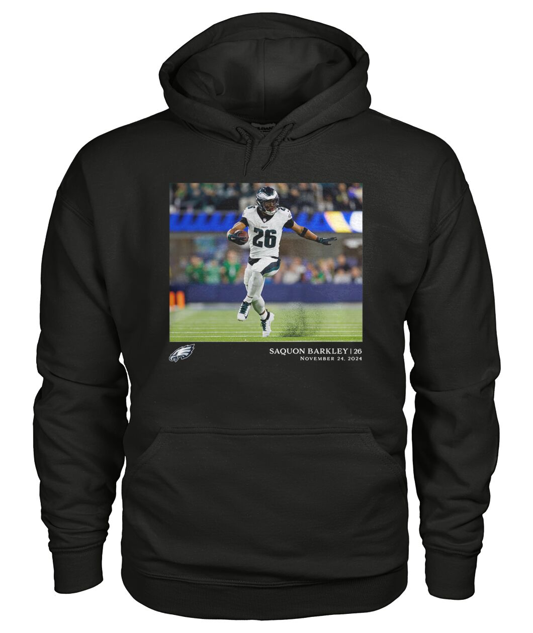 saquon barkley short sleeve hoodie