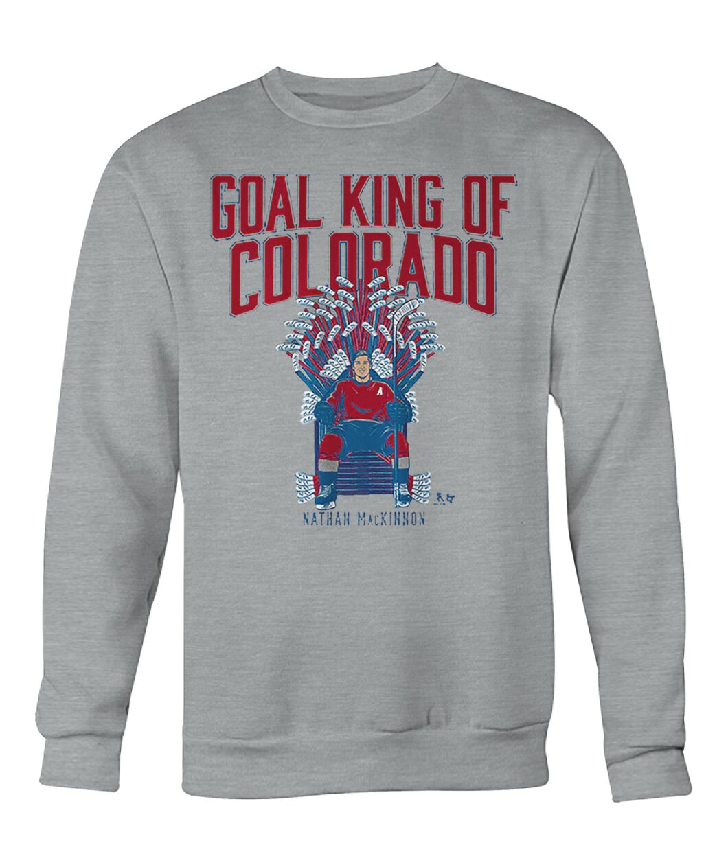 Nathan MacKinnon Goal King of Colorado Shirt