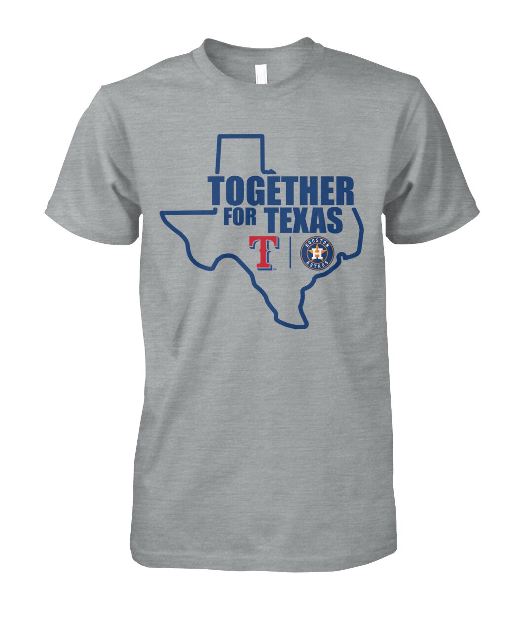 非売品 アストロズ vs レンジャーズ LONE STARシリーズ Tシャツ Rangers And Astros Together For Texas Shirt - Viralstyle