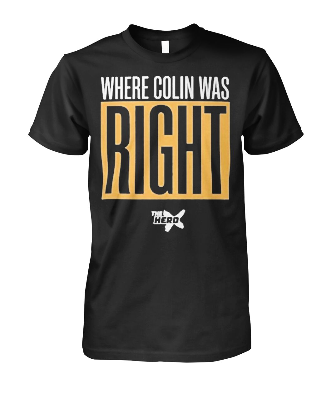 Where Colin Was Right Shirt