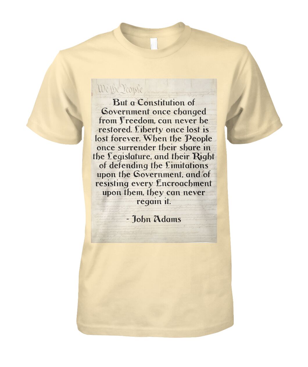 John Adams Constitution Defense Quote - Viralstyle, image size:1060x1260