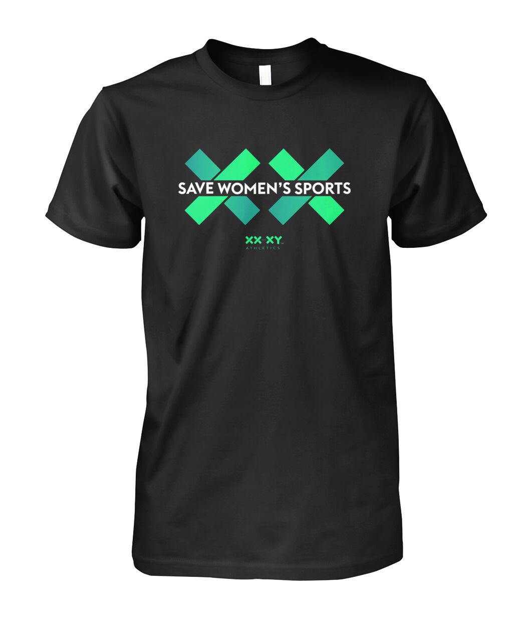 XX-XY Athletics Save Women's Sports T-Shirt - Advocacy Design