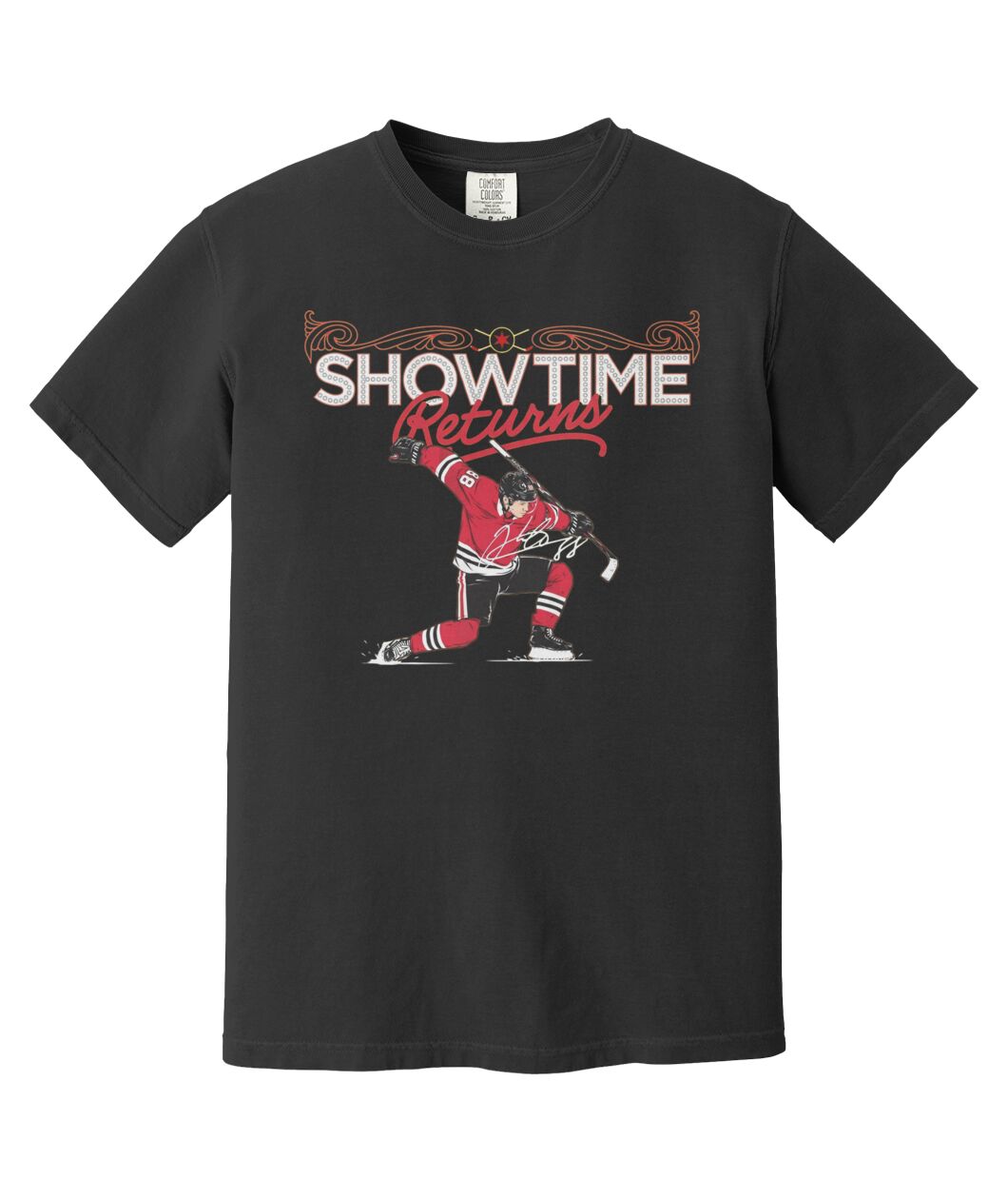 Patrick Kane Showtime Returns T-Shirt - Chicago Hockey Gift