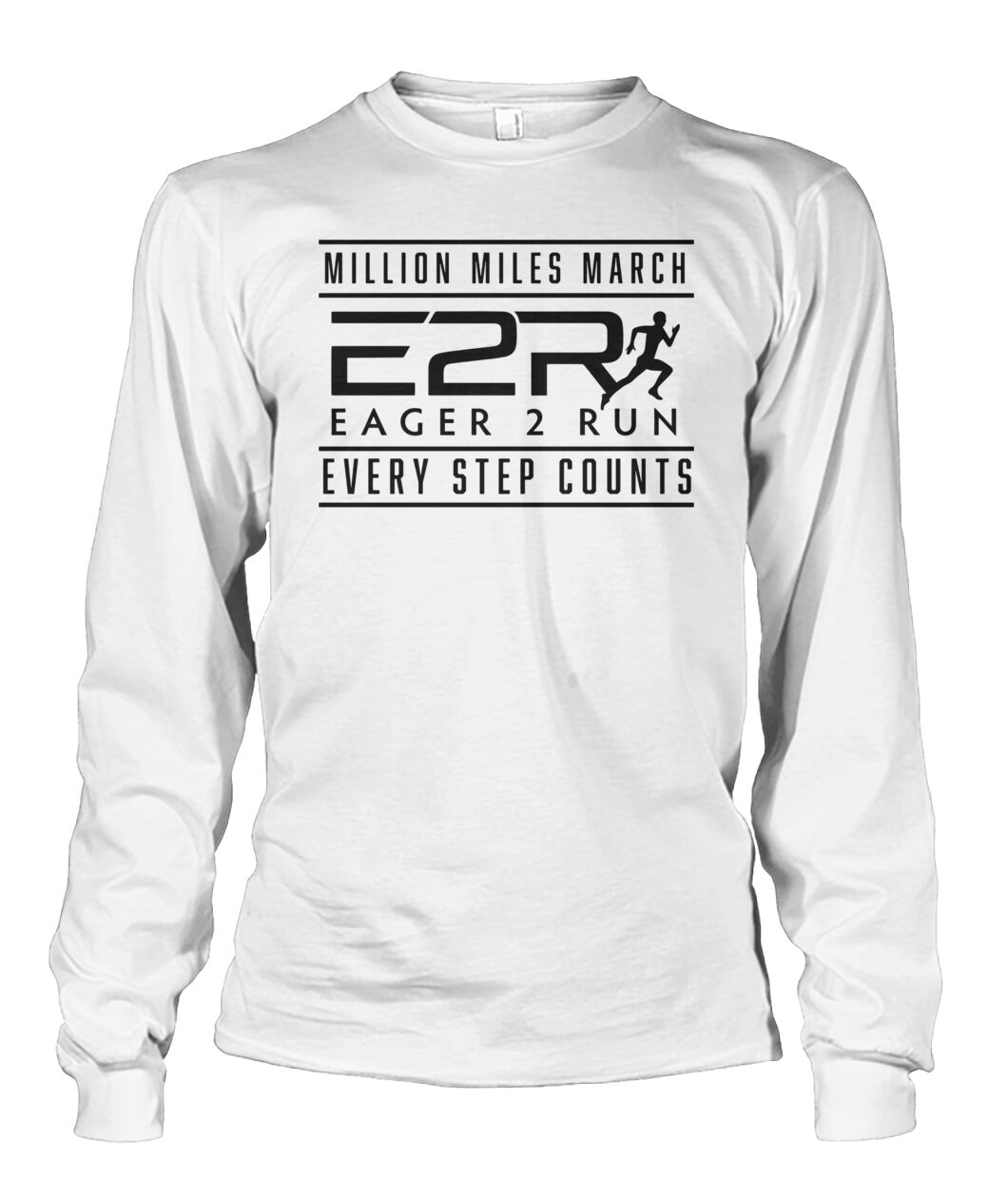 Million Miles March Eager 2 Run Every Step Counts Shirt - Viralstyle