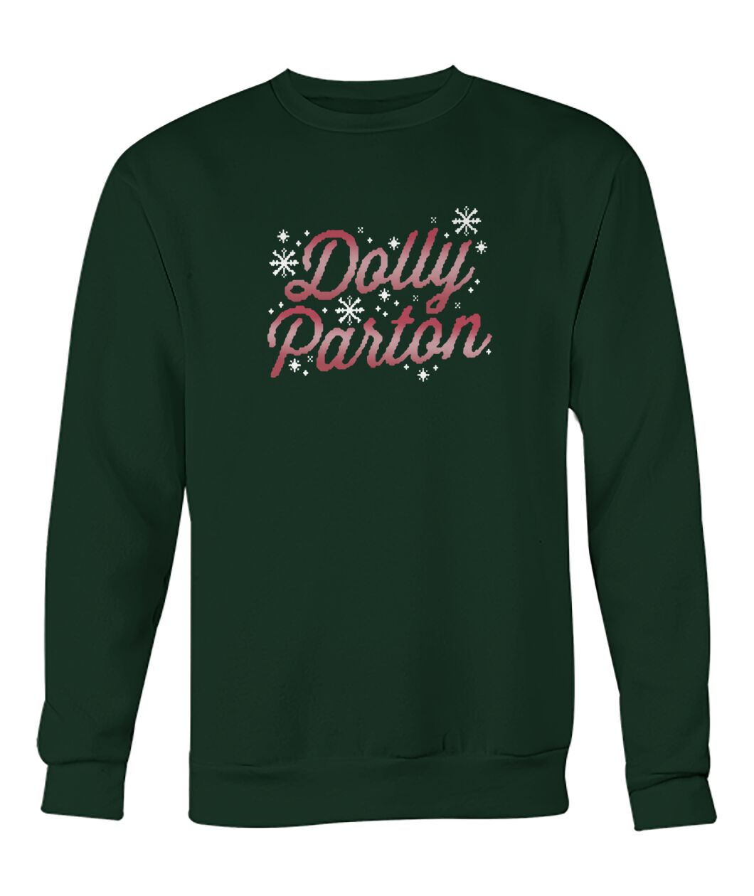 Dolly Green Holiday Dolly Parton Merch Sweatshirt Viralstyle