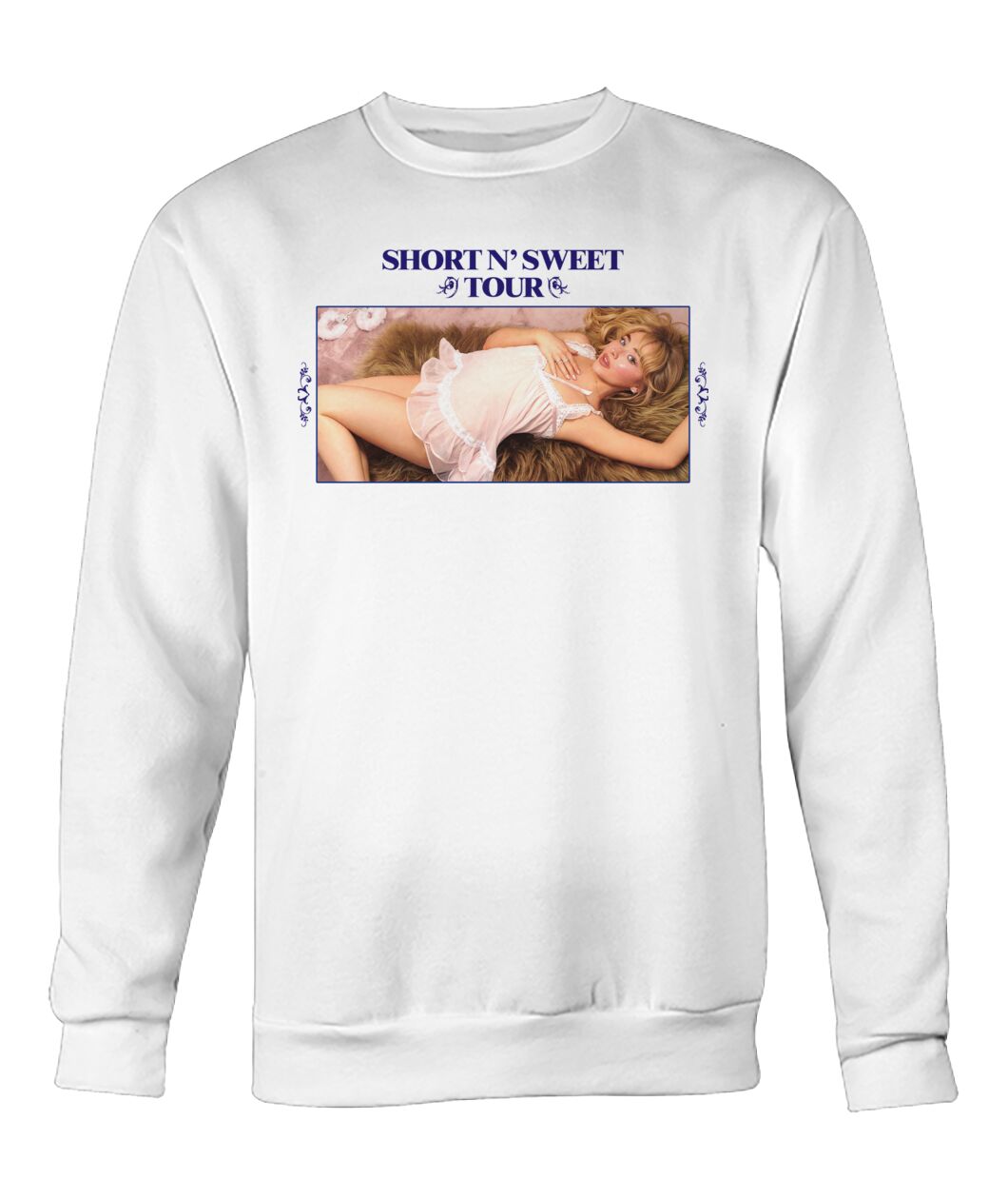 SHORT N' SWEET TOUR 2024 Tシャツ Sabrina Carpenter's Short n' Sweet Tour 2024 Merch - Viralstyle