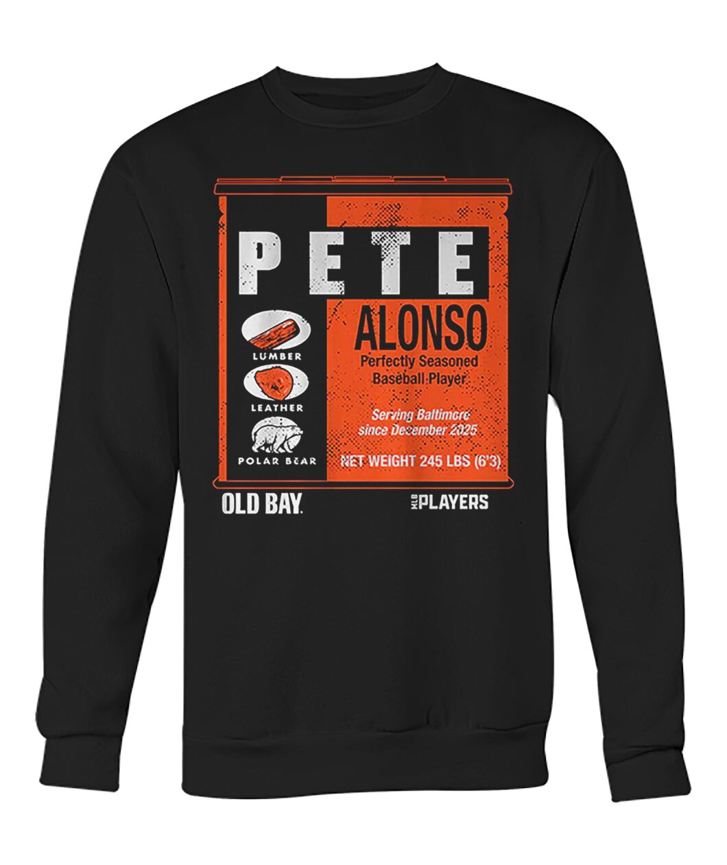 Pete Alonso Old Bay Can Shirt
