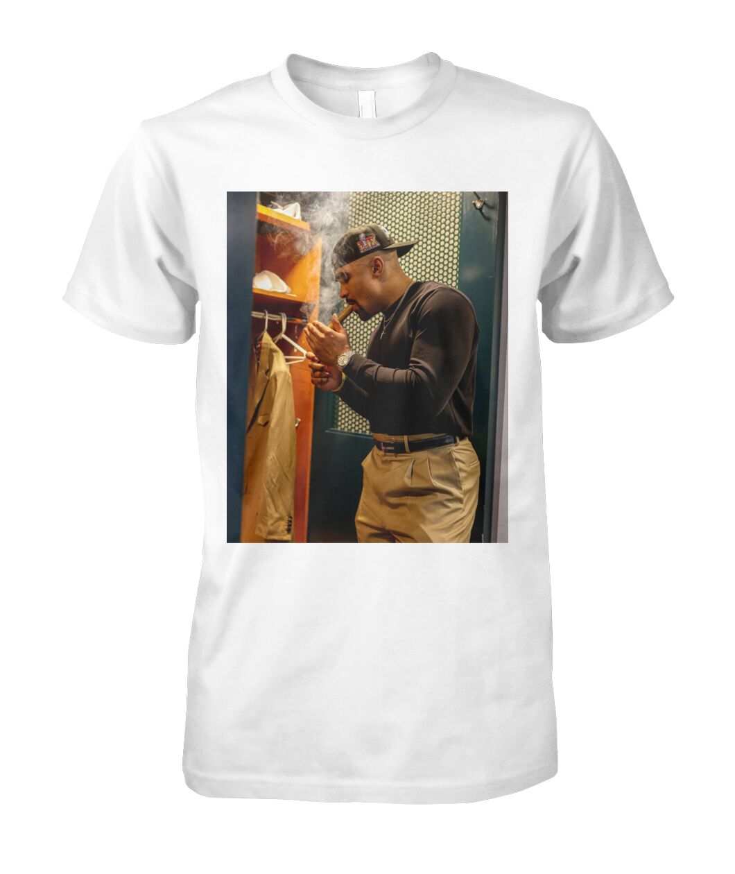 Jalen Hurts Smoking Cigar T-Shirt