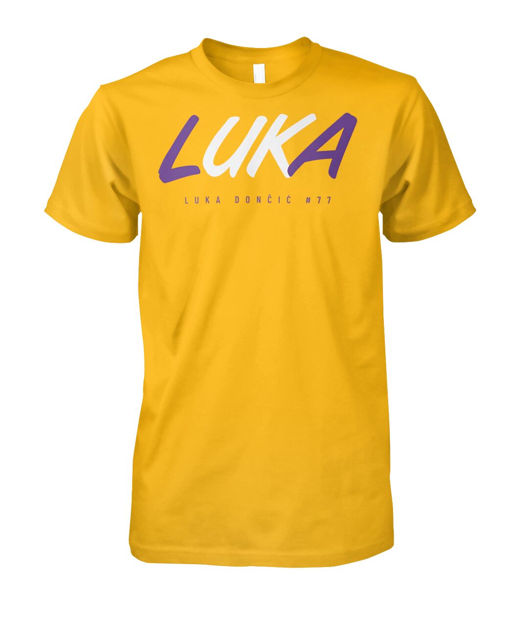 NBA Lakers DONČIĆ 77 Tシャツ XL 非売品 Luka Doncic #77 Los Angeles Lakers Nike Player NBA T-Shirt