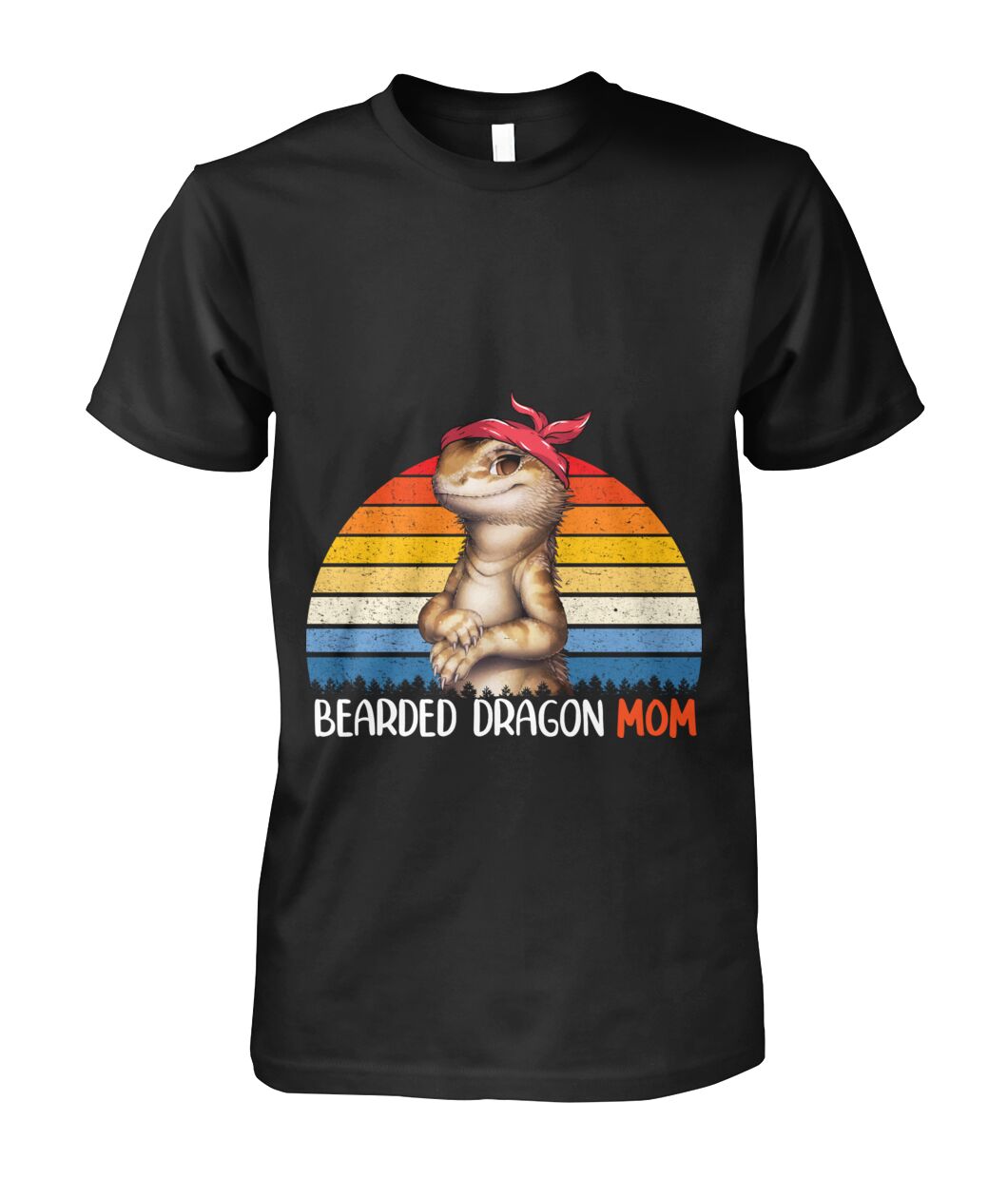 FUNNY BEARDED DRAGON MOM T-Shirt Pet Owners Lizard Gift