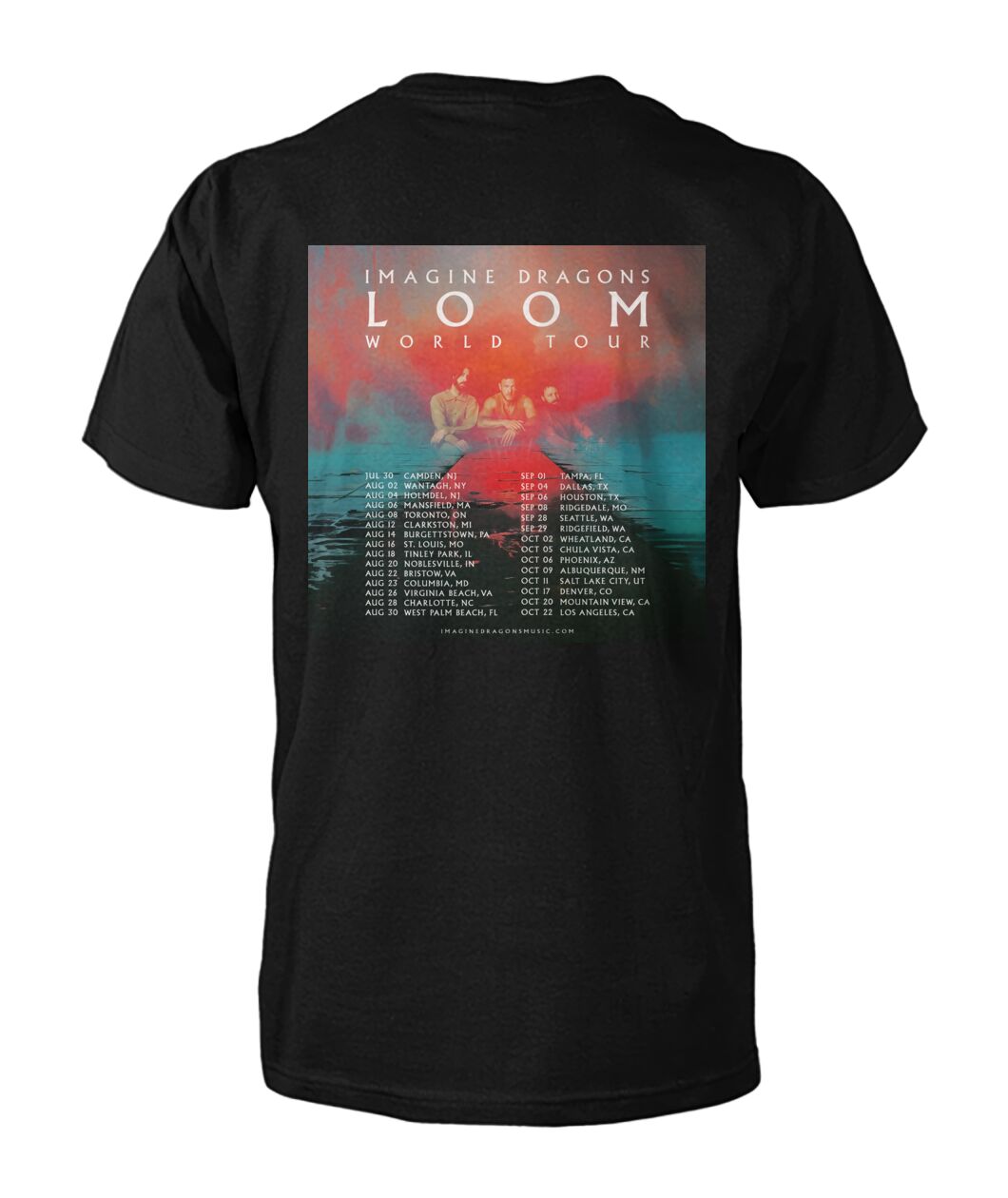 Imagine Dragons Loom 2024 Tシャツ Lサイズ Imagine dragons loom world tour 2024 shirt - Viralstyle