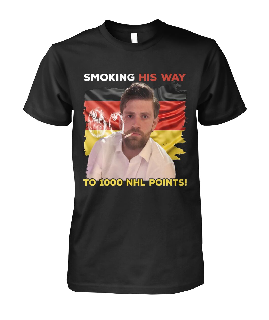 Smoking His Way Leon Draisaitl Shirt