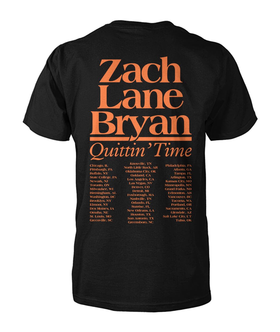 Bryan Merch Philadelphia Merch Zach Bryan Quittin Time Tour Merch Viralstyle