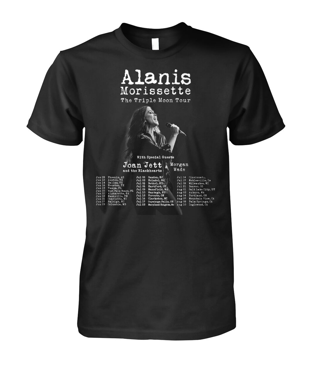 Alanis Morissette The Triple Moon Tour 2024 Shirt - Viralstyle