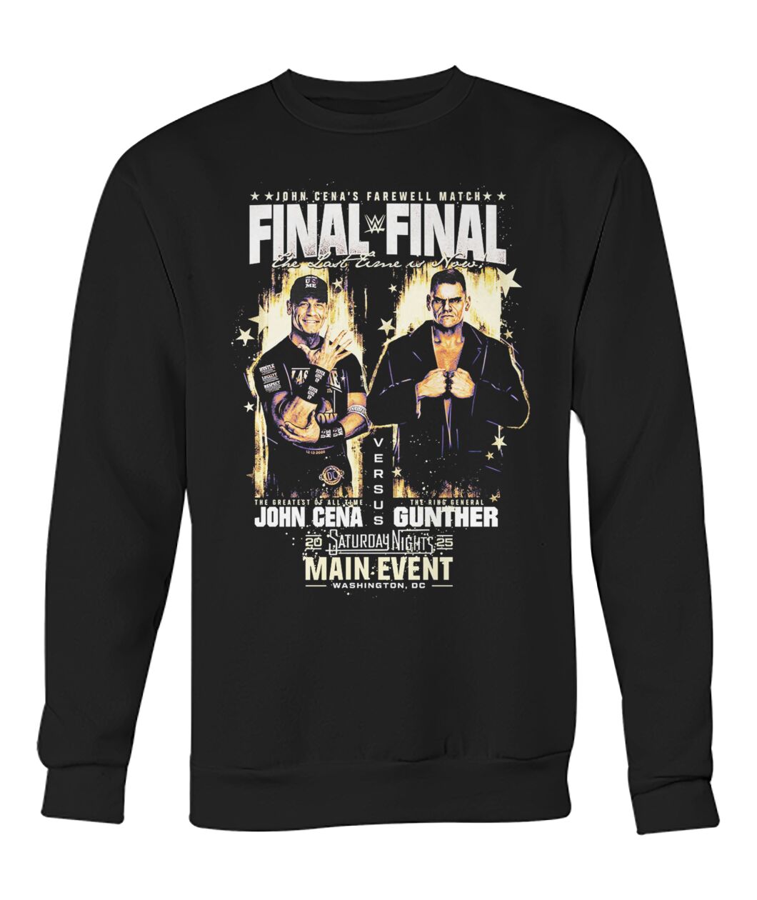 John Cena Saturday Night's Main Event Final Match Cena vs Gunther 2025 Shirt