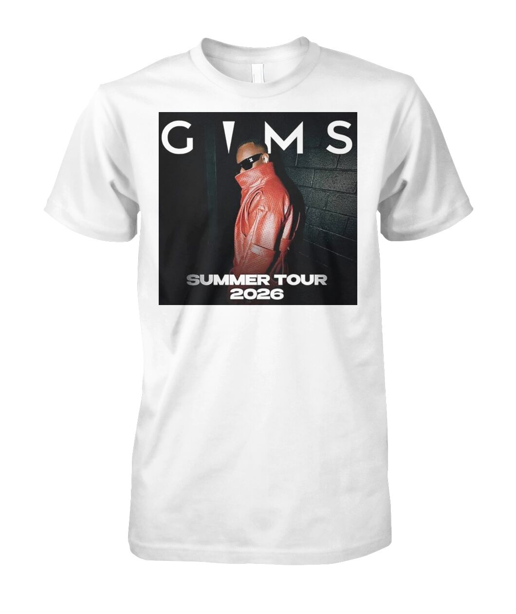 Gims Summer Tour 2026 T-Shirt - Viralstyle