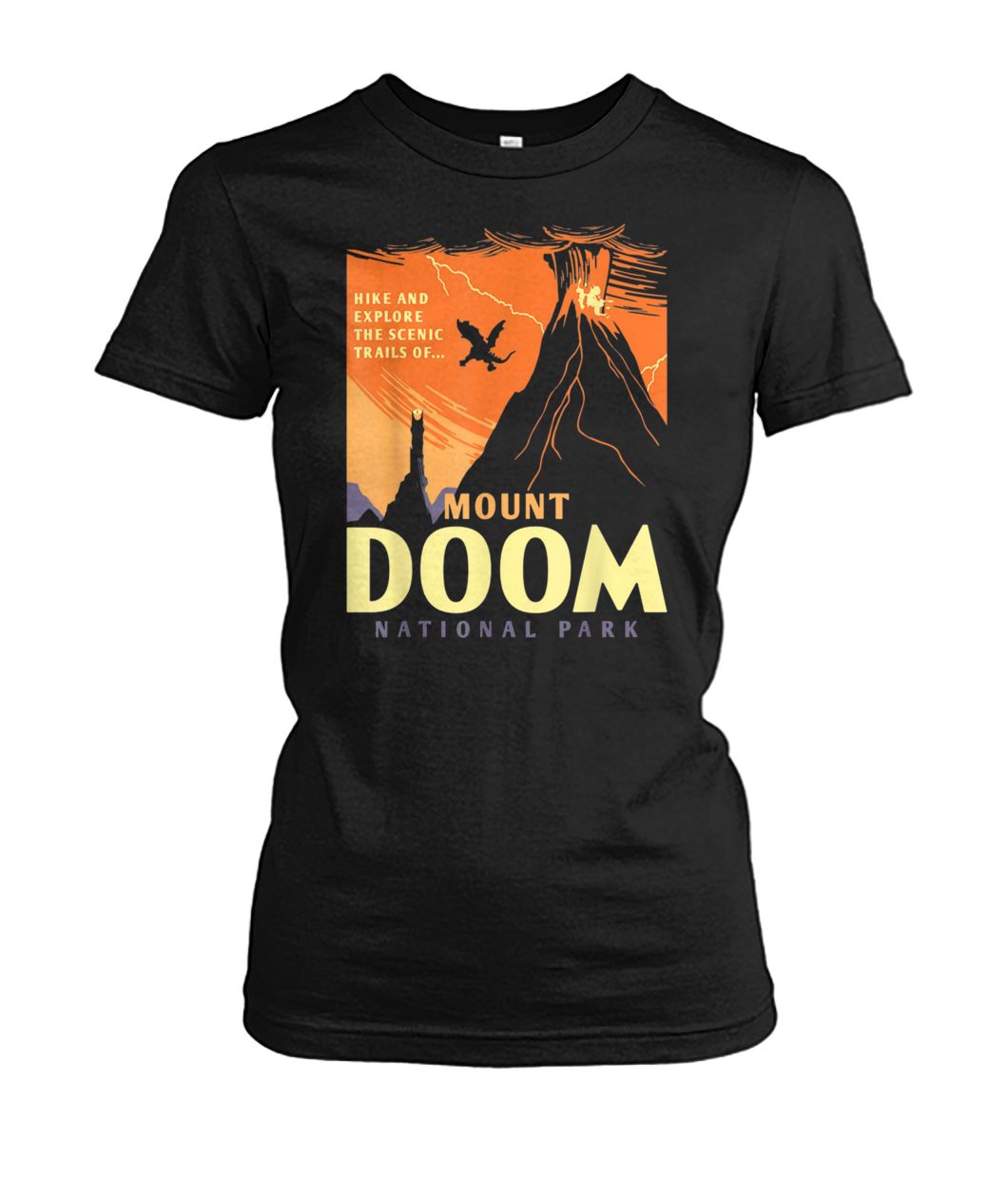 mount doom national park shirt