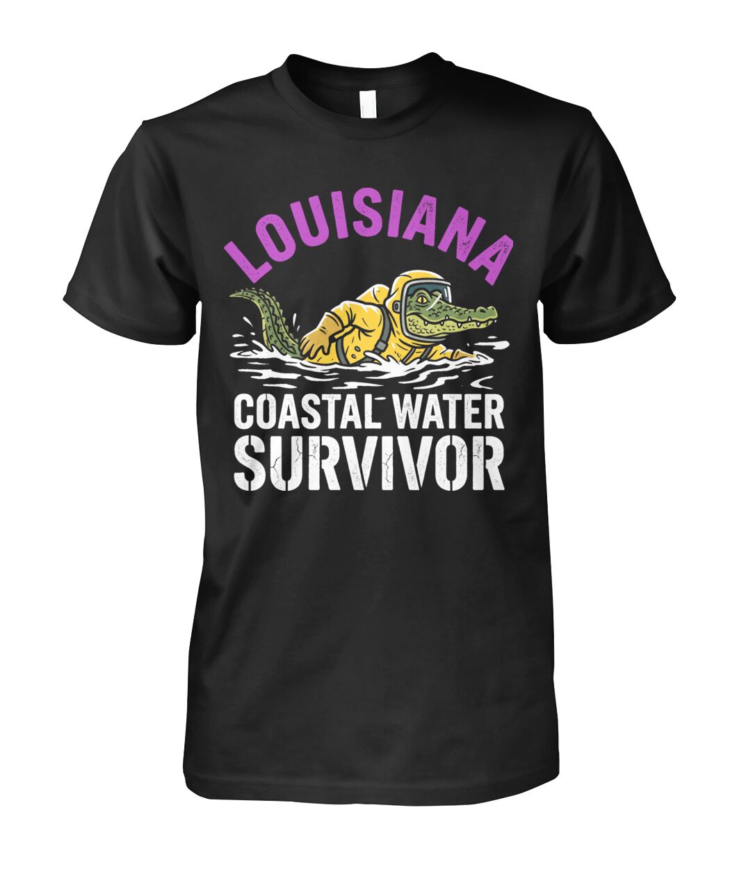 Louisiana Vibrio Survivor Shirt - Funny Coastal Water Tee