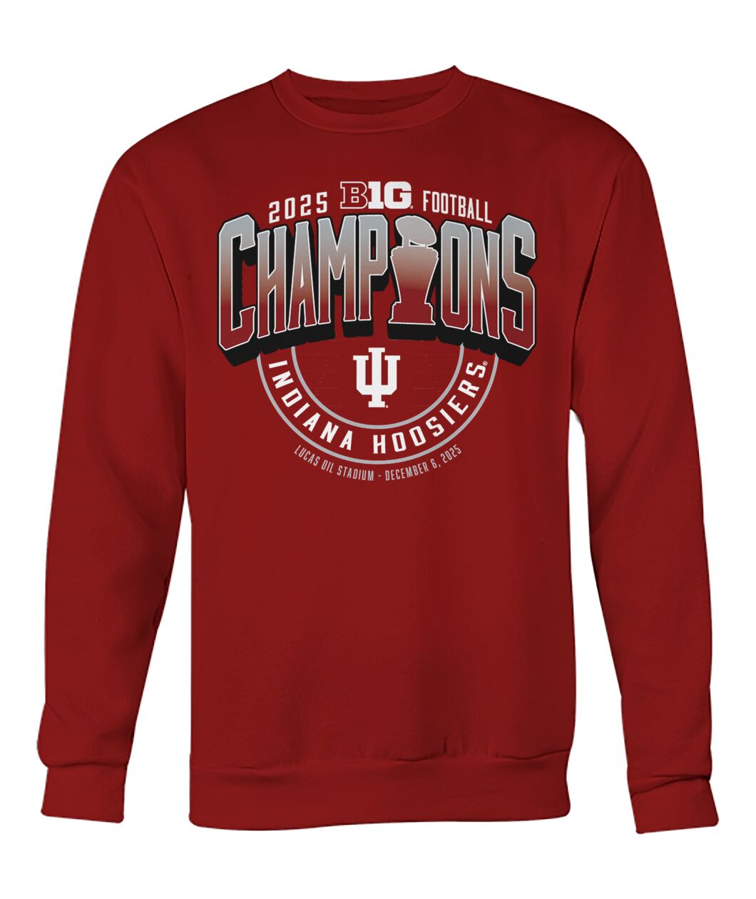 Indiana Hoosiers Big 10 Conference Champions Locker Room 2025 Shirt
