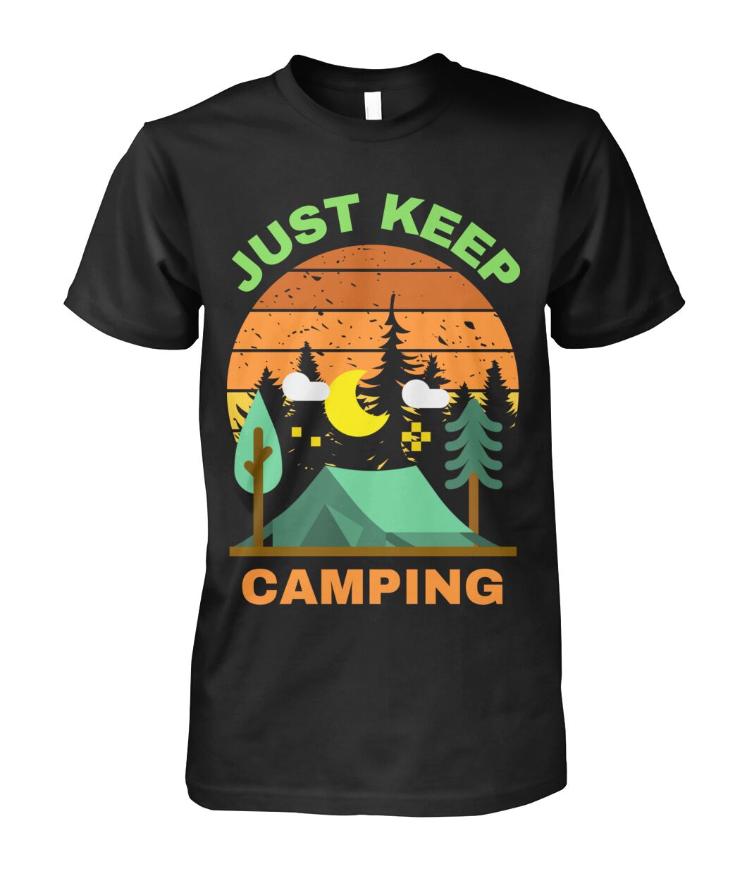 Just Keep Camping Viralstyle