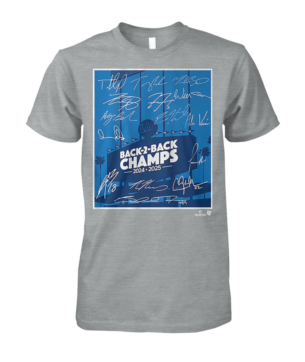 Los Angeles Baseball Back to Back Champs Shirt