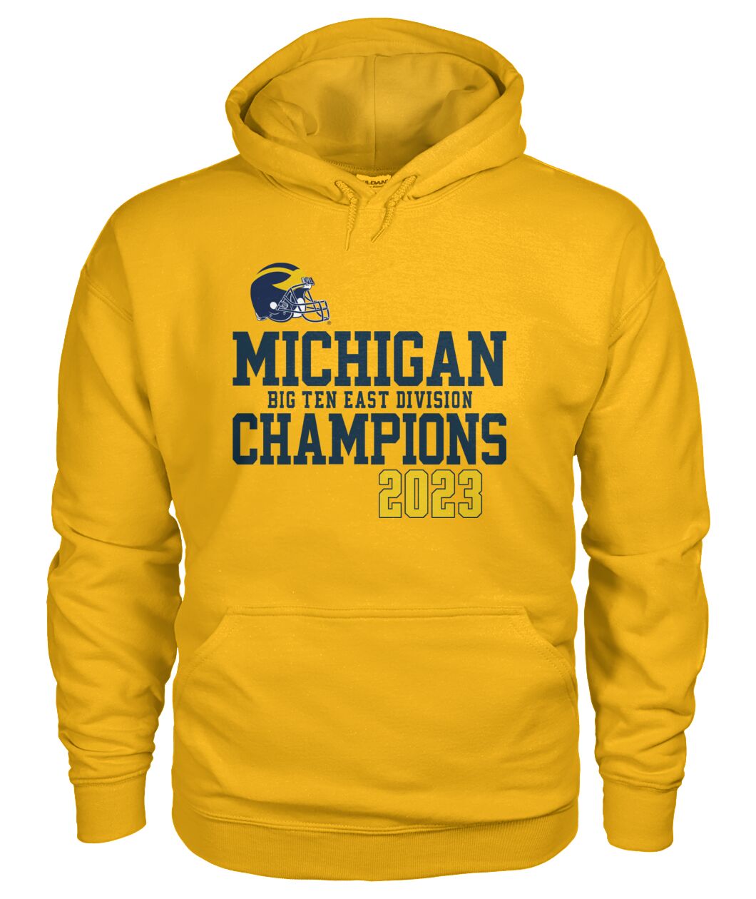 Michigan Wolverines Yellow Hoodie University Of Michigan Football