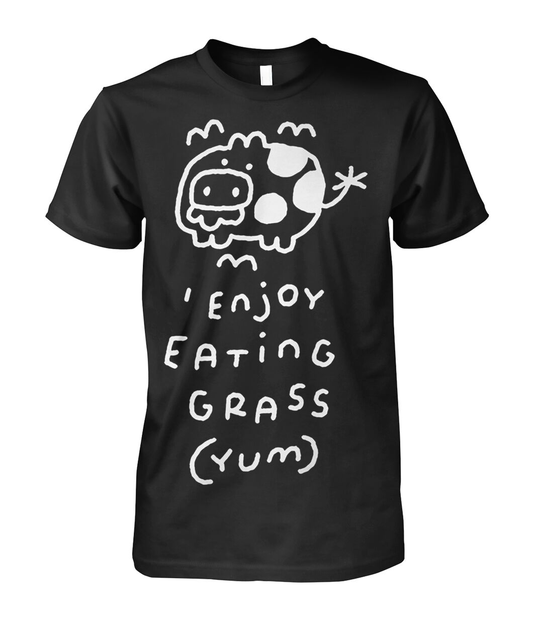 Enjoy Eating Grass (Yum) Cow Shirt