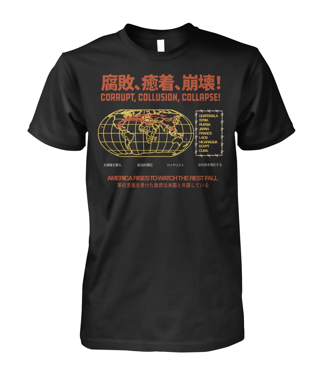 Hasan Piker Corrupt, Collusion, Collapse Shirt - Viralstyle