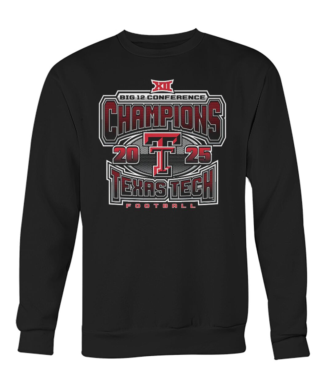 Texas Tech Football Big 12 Conference Champions 2025 Shirt