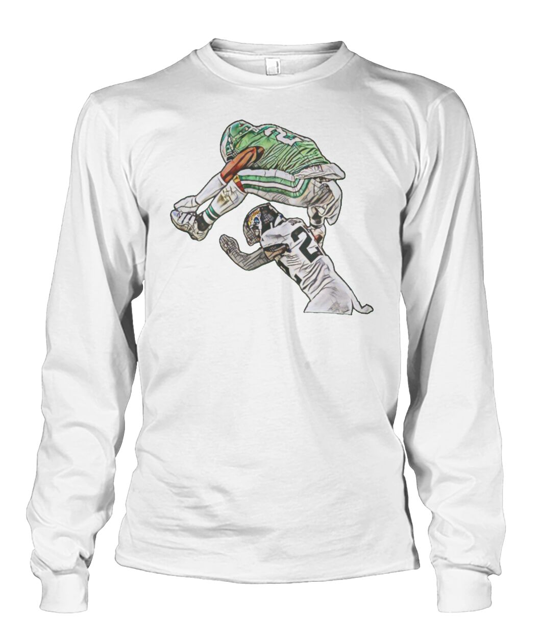 LeBron x Saquon Barkley Reverse Hurdle Nike T Shirt Viralstyle