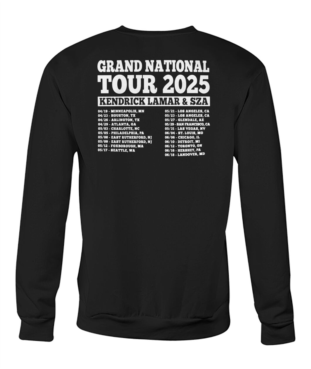 Kendrick Lamar GNX Grand National Tour 2025 Shirt - Viralstyle