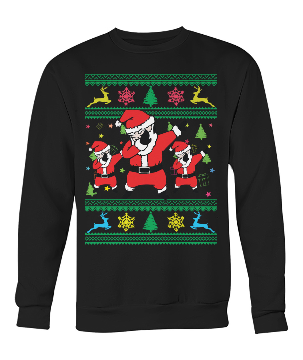 thumbnail image 2 of 8 Bit Santa Ugly Christmas Sweater 2 of 9