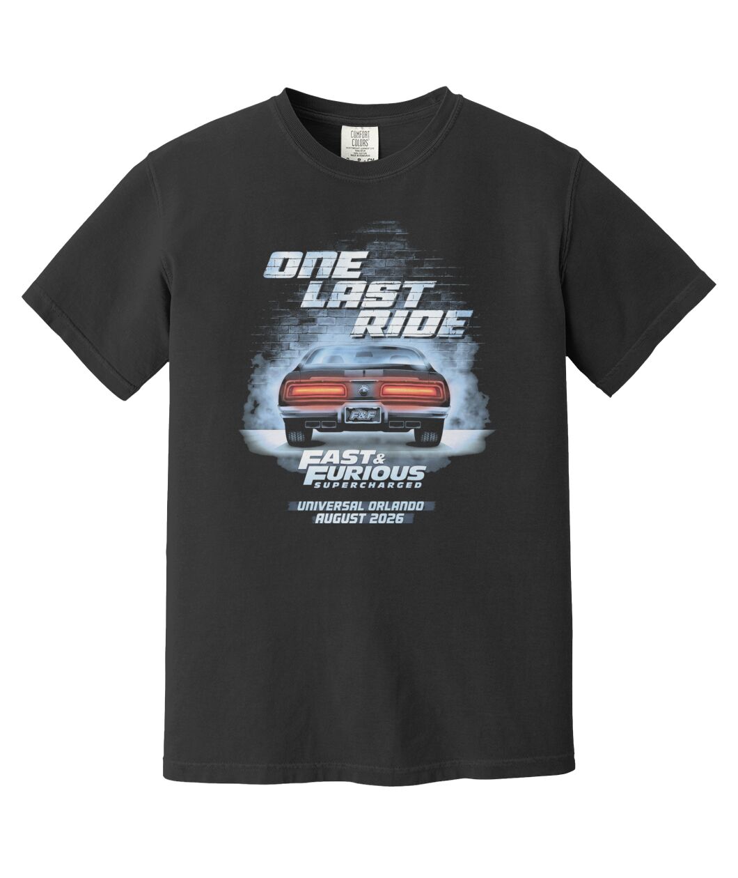 Fast & Furious Supercharged One Last Ride T-Shirt